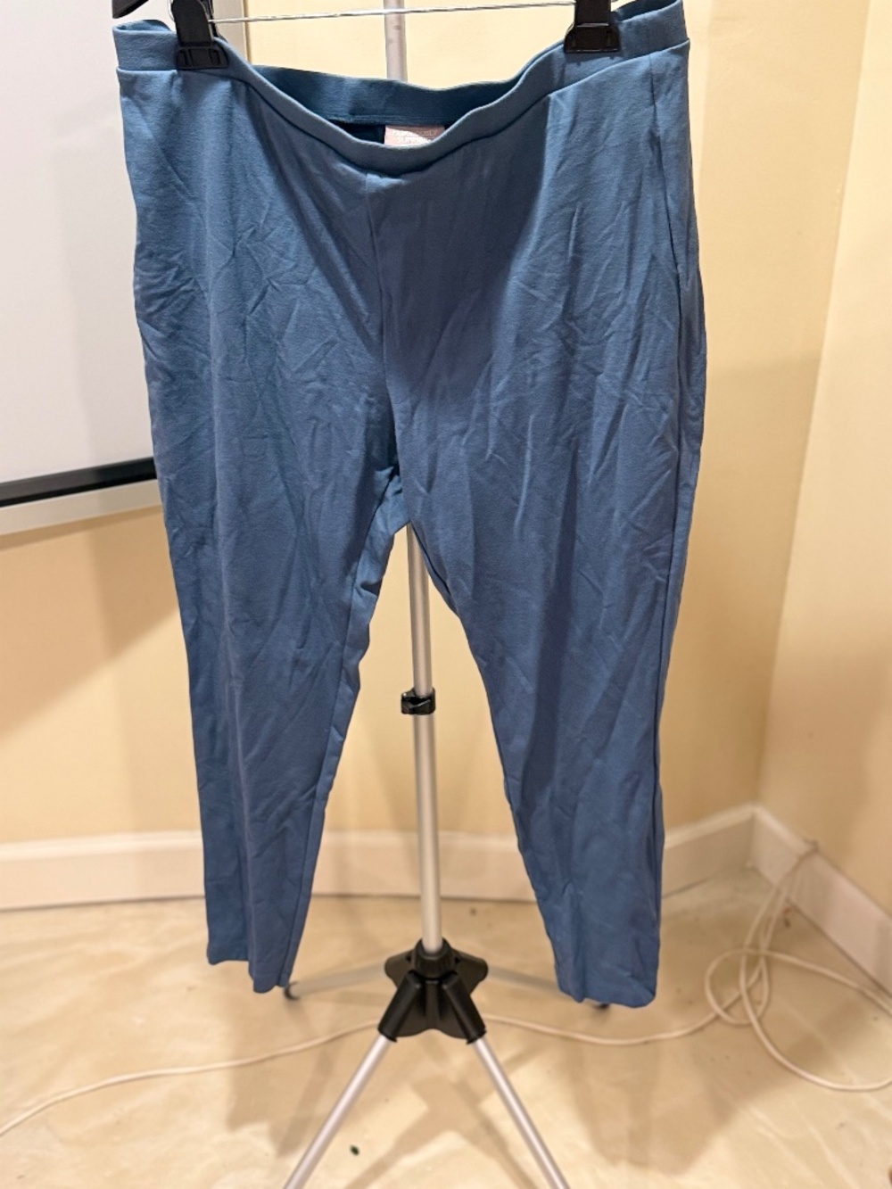 Teal Blue Stretch Leggins